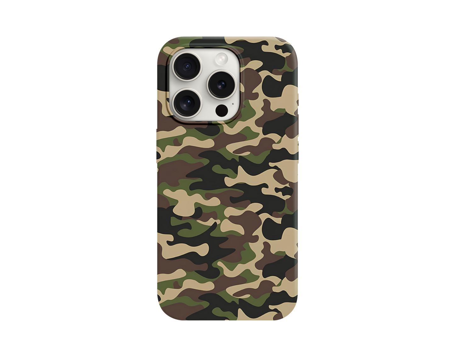 Kamuflaj Desenli Telefon Kılıfı