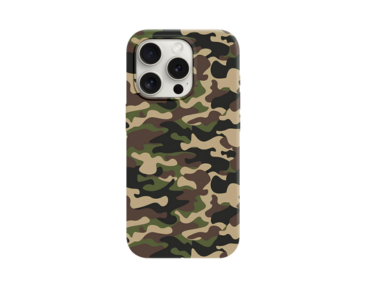 Kamuflaj Desenli Telefon Kılıfı
