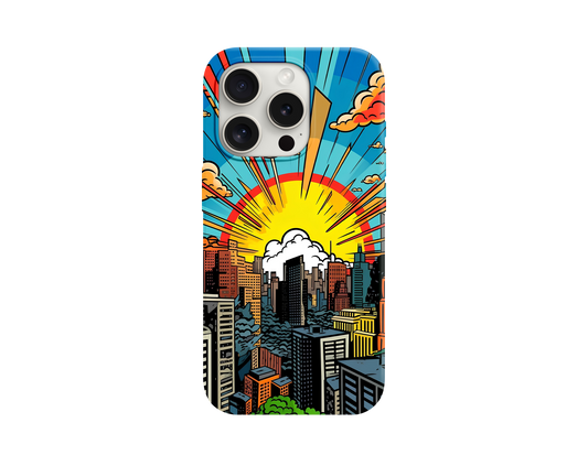 City Rise Animasyonlu Telefon Kılıfı